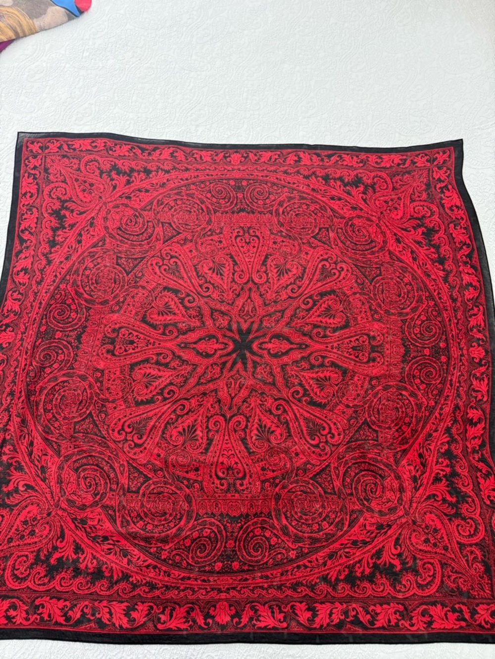 Emanuel Ungaro authentic vintage silk scarf